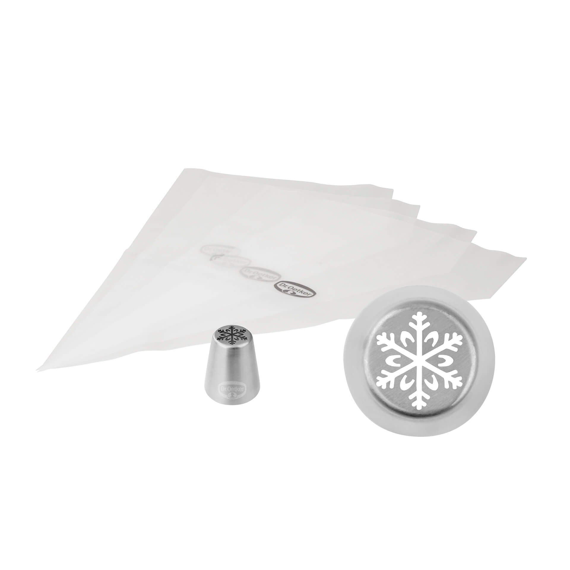 Tylka w kształcie płatka śniegu – idealna do zimowych dekoracji