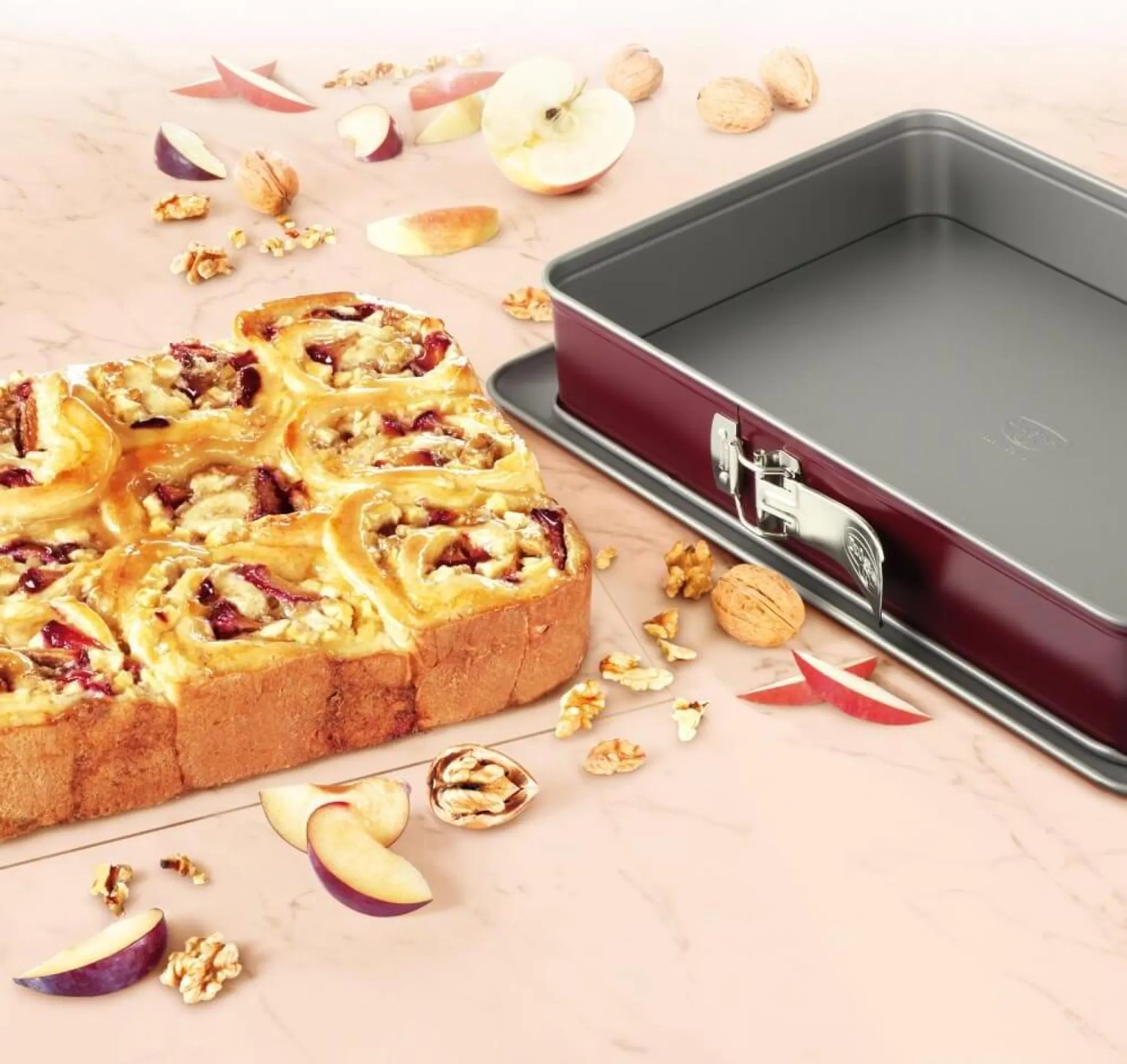 Forma prostokątna do ciasta z wysokim rantem – 38x25x7 cm