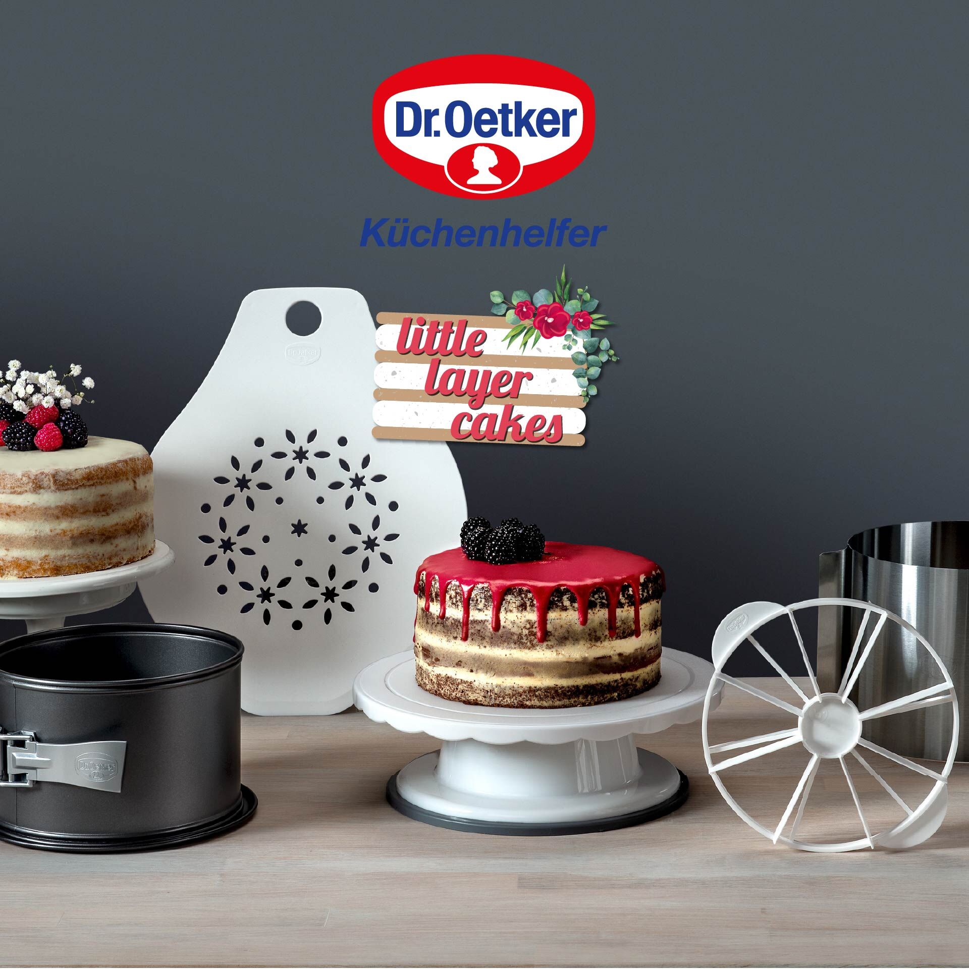 Regulowany pierścień do tortów 15 cm - idealny do warstwowych wypieków