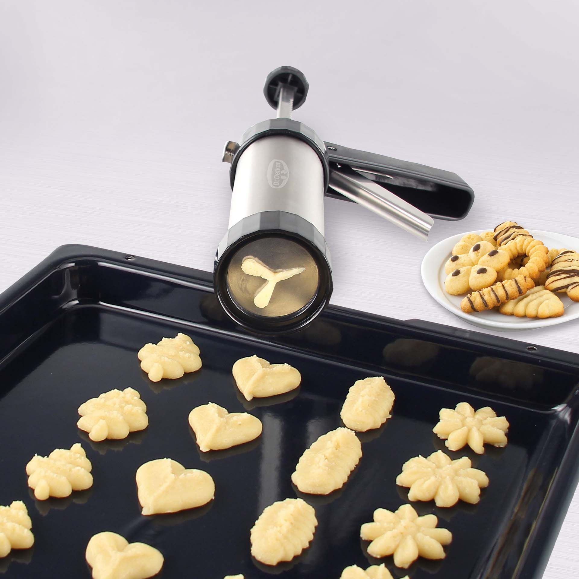 Praska do ciastek z 12 formami – idealny pomocnik w kuchni