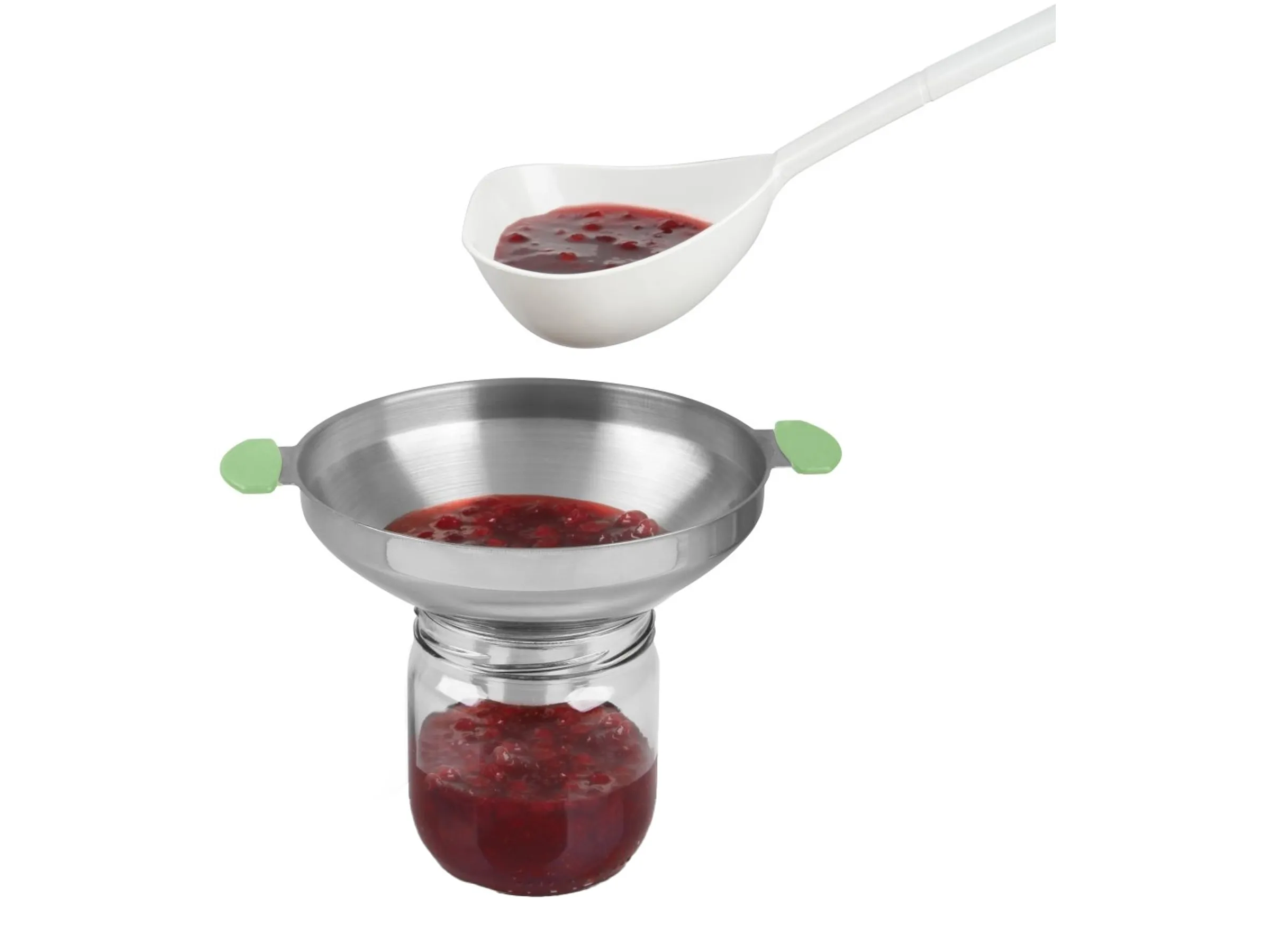 Lejek kuchenny do dżemu Dr Oetker PROFI - napełnianie słoików i puszek