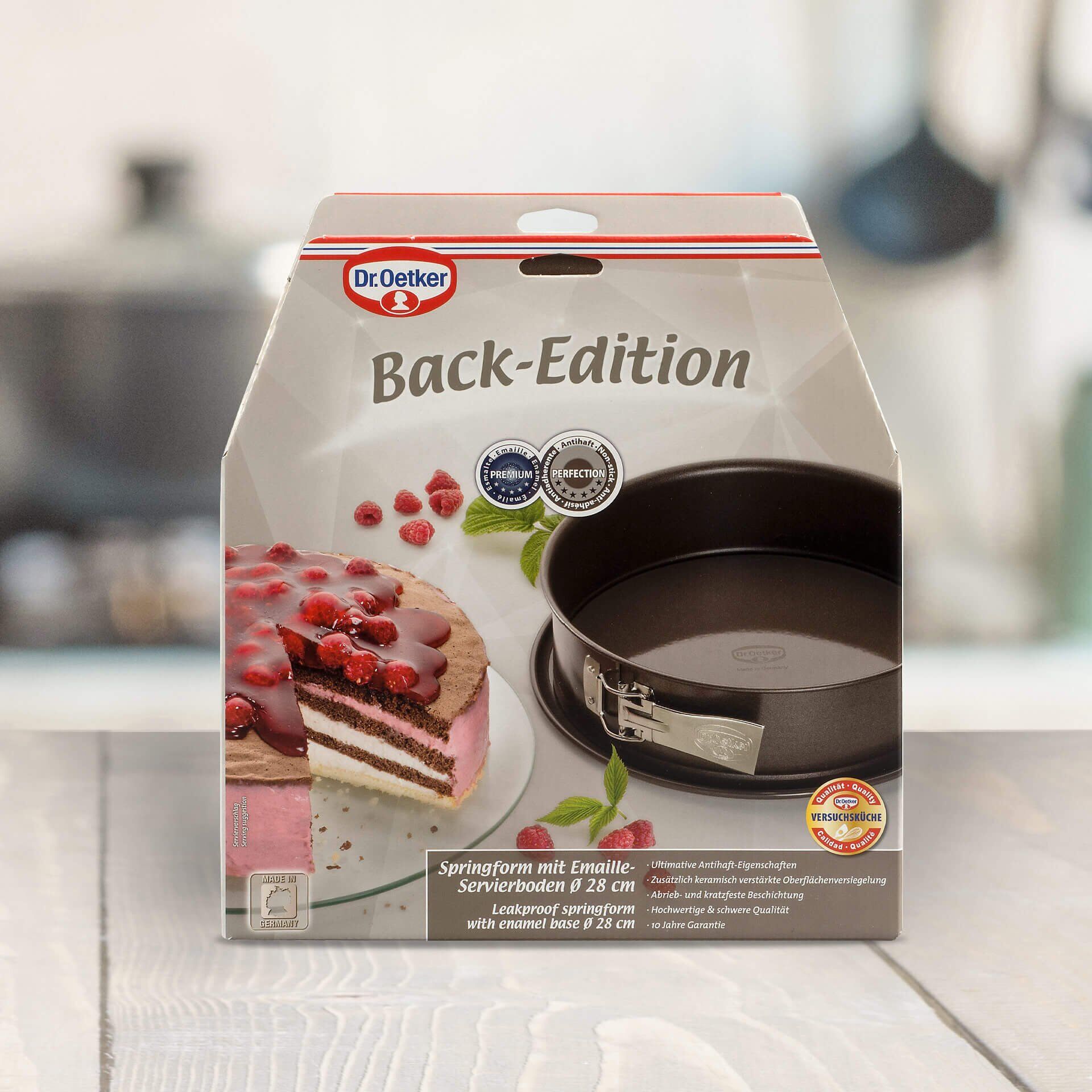 Forma do ciasta z emaliowanym dnem - doskonałe wyniki pieczenia