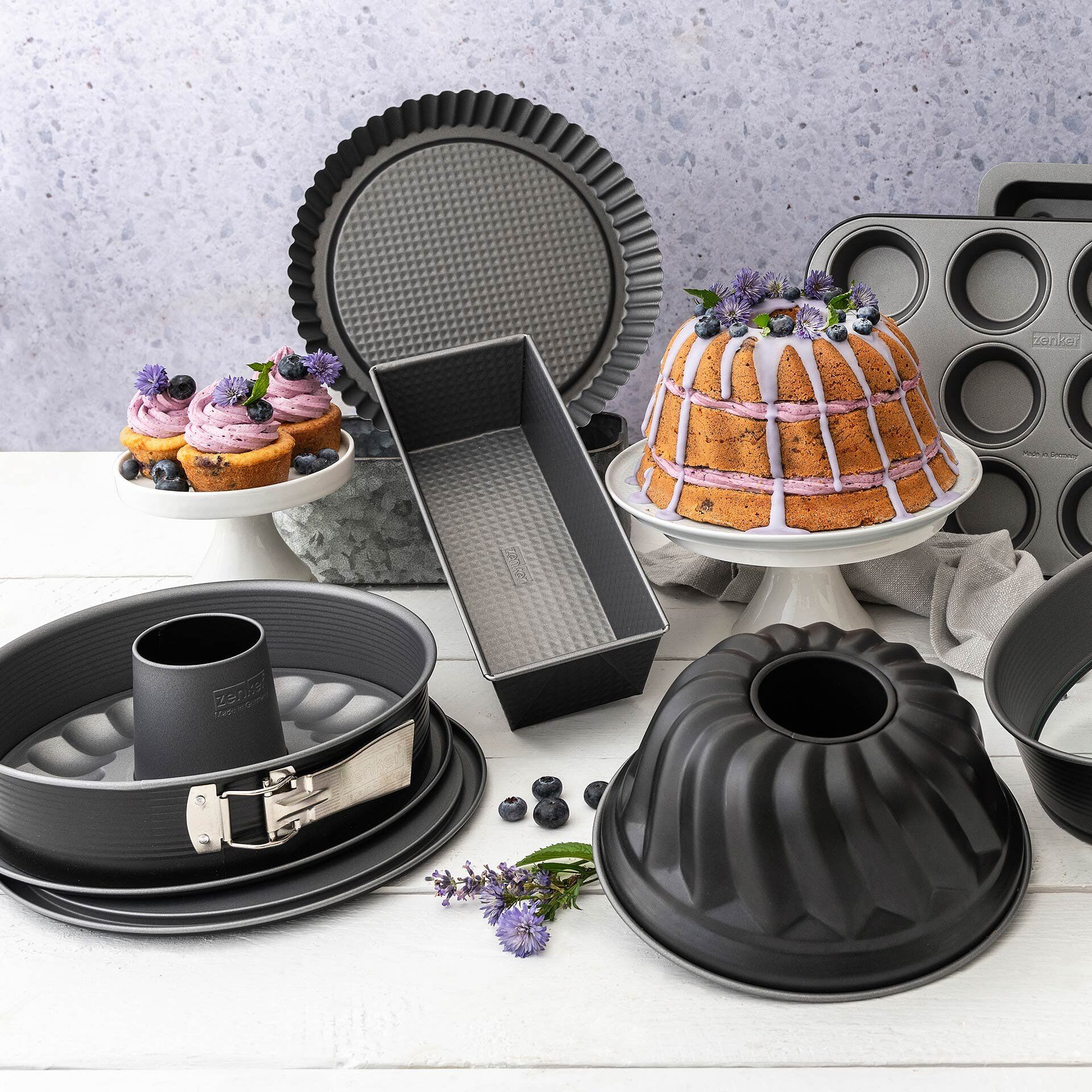 Forma do pieczenia z płaskim i okrągłym dnem - łatwe pieczenie