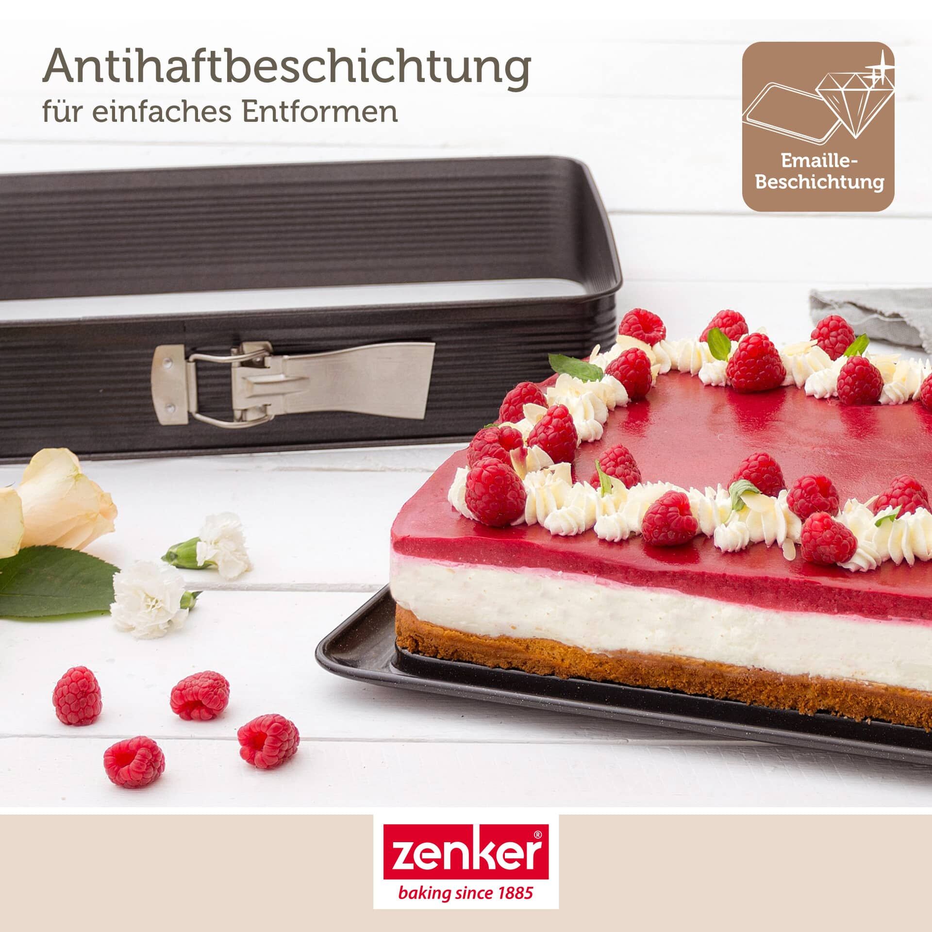 Forma do pieczenia ciast prostokątnych Deluxe - idealna do wypieków