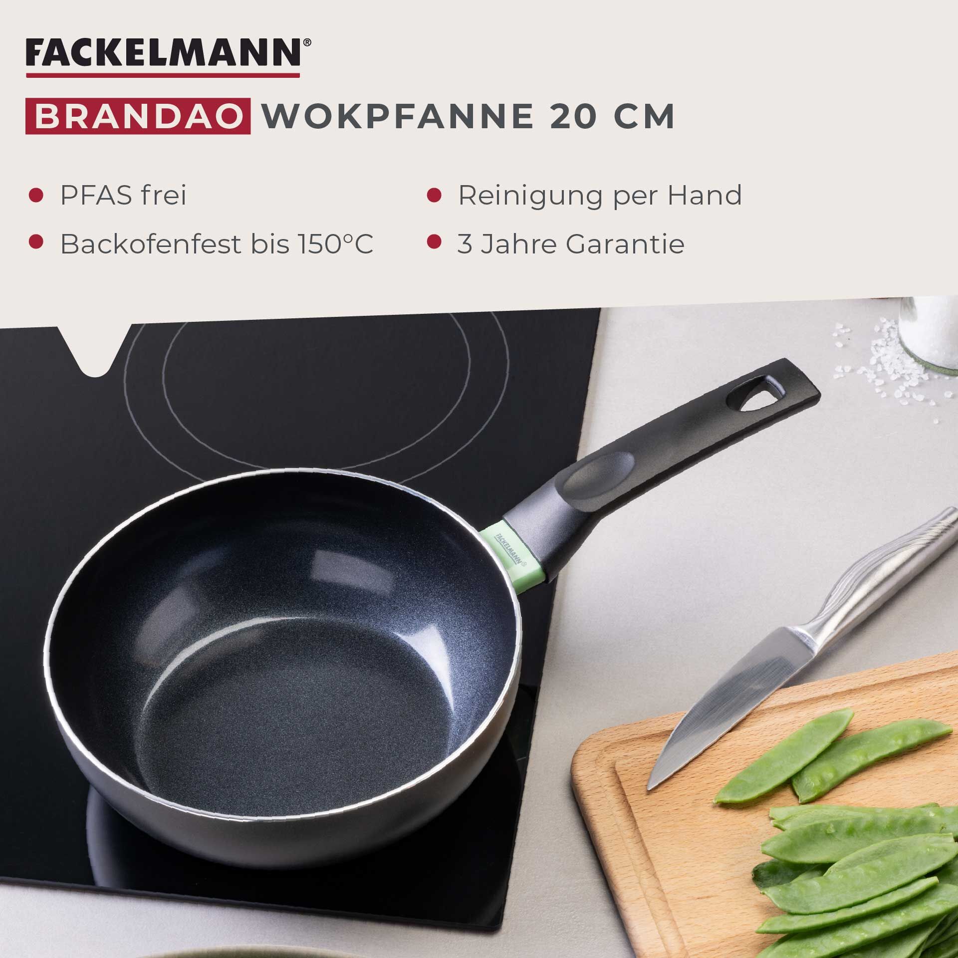 Patelnia wok Brandao – idealna do azjatyckich potraw