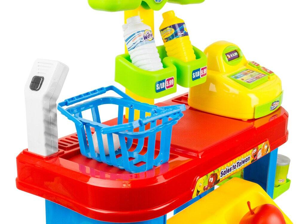 DUŻY Supermarket mini sklep spożywczy kasa