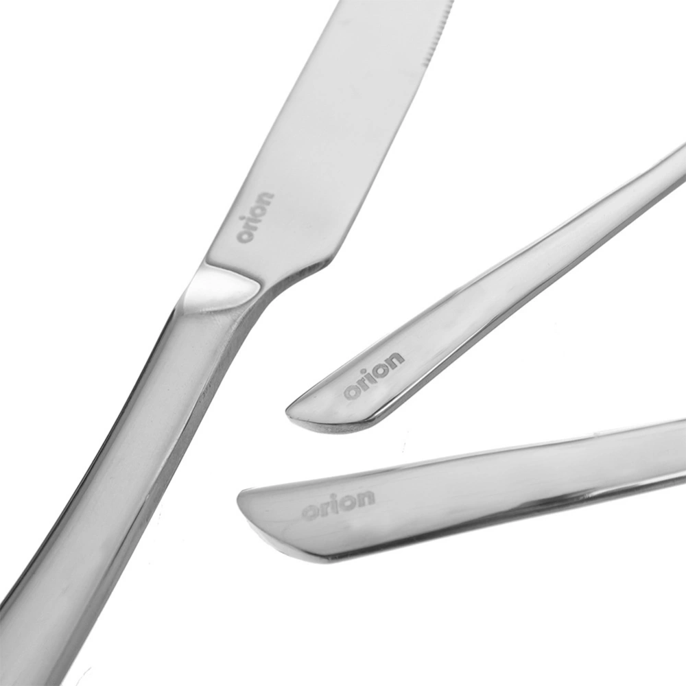 Zestaw sztućców stalowy dla 6 osób 24 el.