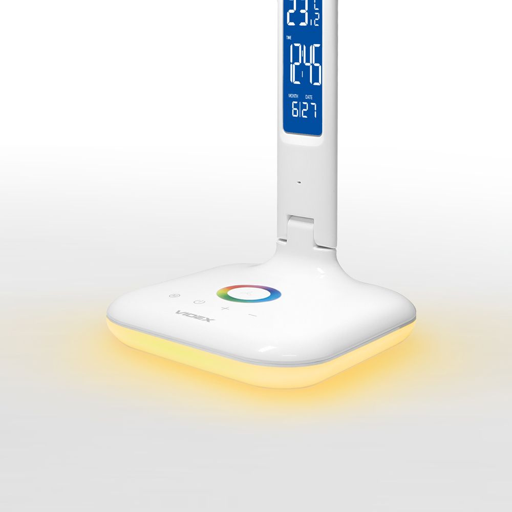 Lampa biurkowa LED ściemnialna VIDEX LAMPA BIURKOWA NAIROB BIAŁA