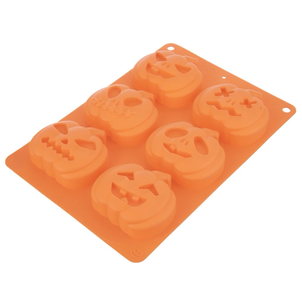 Forma do ciastek muffinek silikonowa Halloween 25x18x3 cm