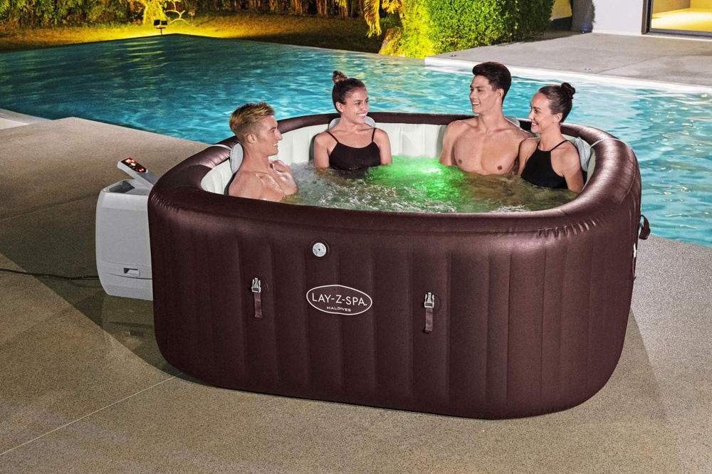 Bestway Lay-z-Spa Maldives Pro7 2025 jacuzzi WiFi aplikacja LED 5-7os 6001U