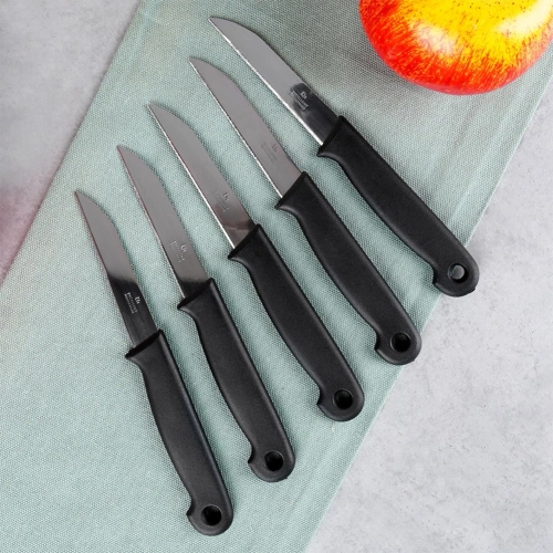 Nóż do obierania stalowy 5 szt.