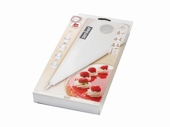 Worek cukierniczy z 4 końcówkami, 5-częściowy Zenker