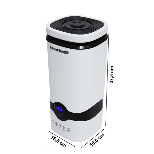 Nawilżacz powietrza filtr odkamieniający pilot timer Bauerkraft