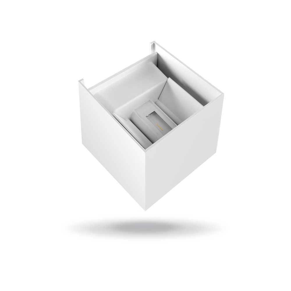 Oprawa elewacyjna dwustronna VIDEX-6W-ERIC-WHITE