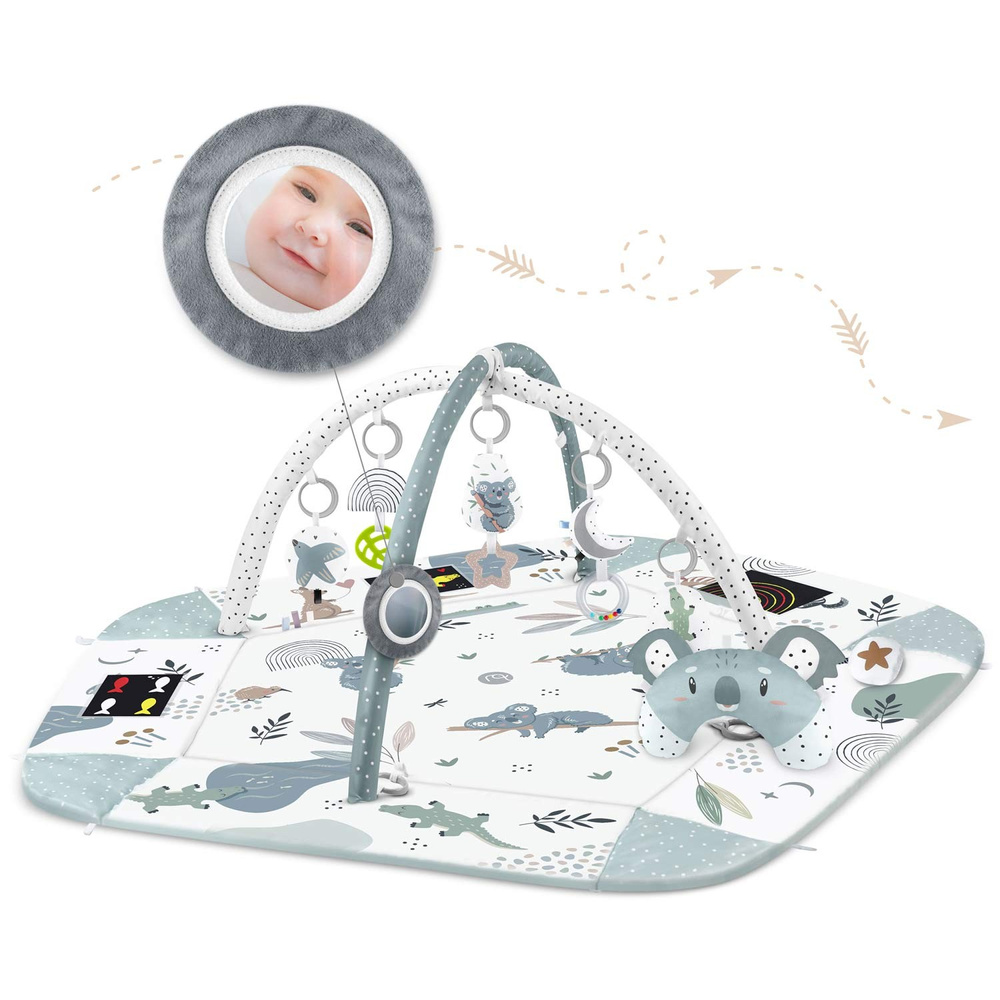 Mata interaktywna edukacyjna 136 x 136 cm Koala 