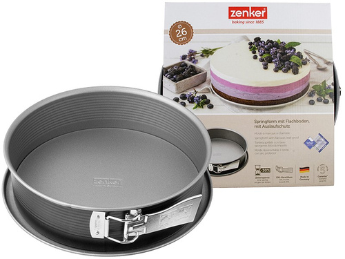 Tortownica forma 26 cm teflonowa do pieczenia  okrągła Zenker 6903