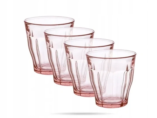 Szklanka niska 250 ml różowa szkło hartowane Picardie Duralex 1 szt