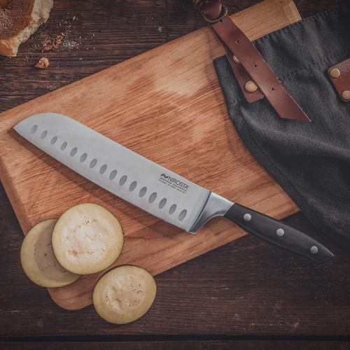 Nóż Santoku 20 cm ze stali nierdzewnej Nirosta