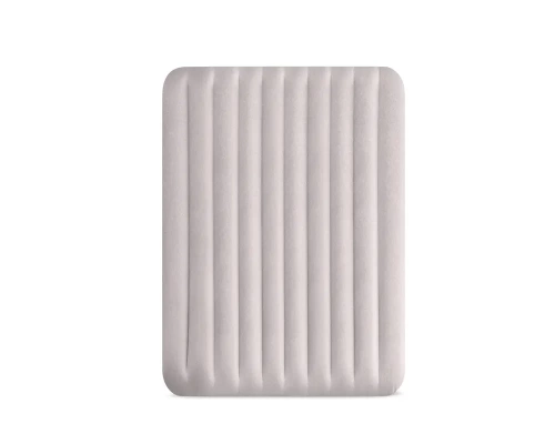 Materac dmuchany welurowy z pompką 152 x 203 x 51 cm INTEX 64164