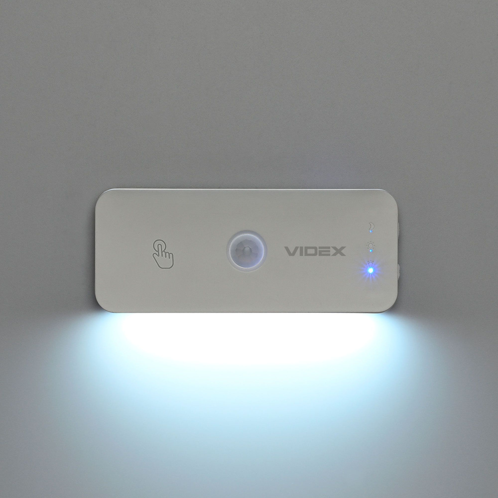 LAMPKA NOCNA LED Z AKUMULATOREM I CZUJNIKIEM RUCHU VIDEX VL-NL053W-S