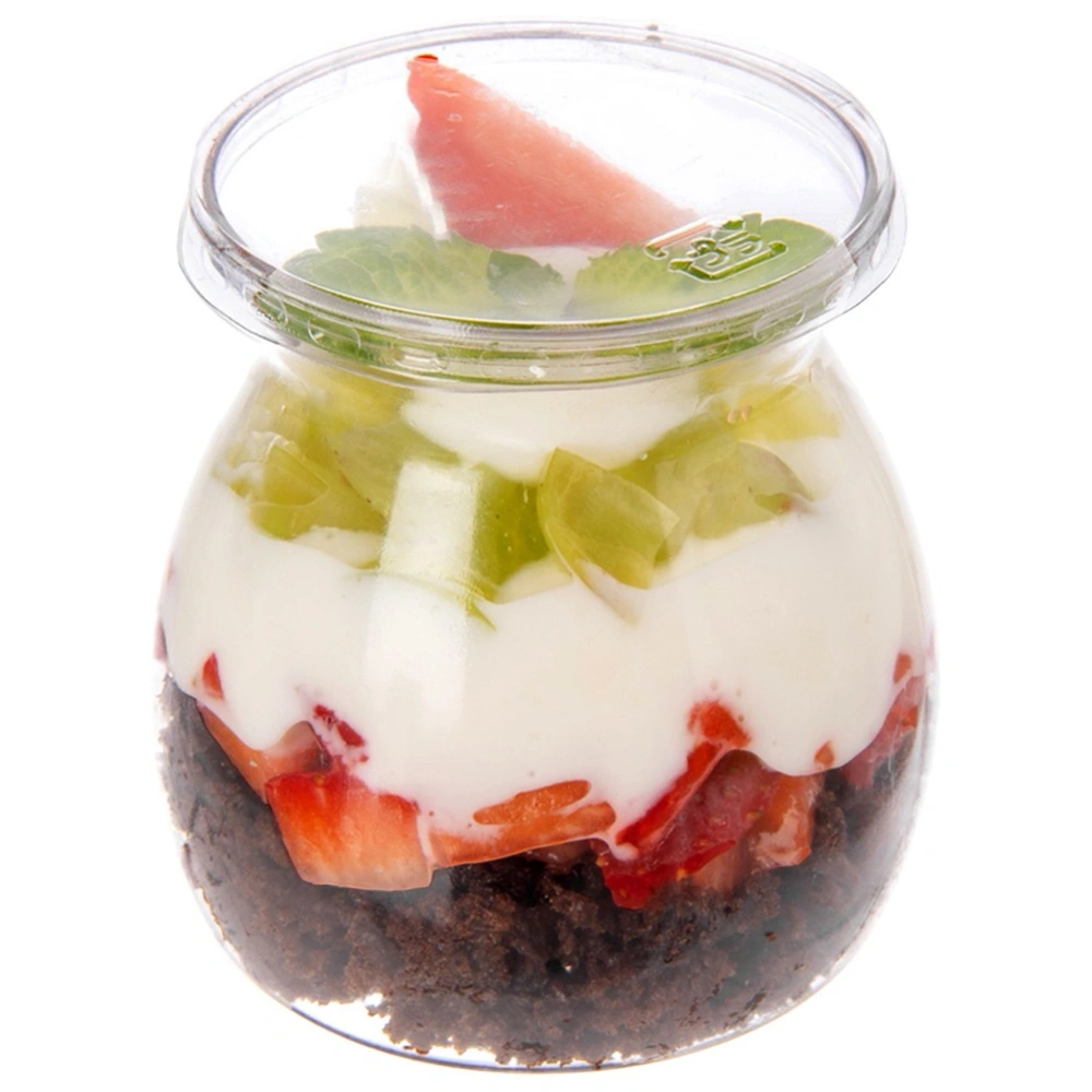 Pucharki na jogurt i desery z pokrywkami 160 ml 6 szt.