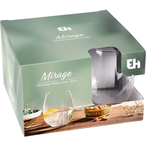 Szklanki 400 ml 4 szt.