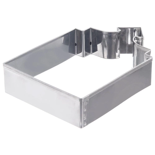 Wykrawacz do ciastek stalowy domek 10 cm