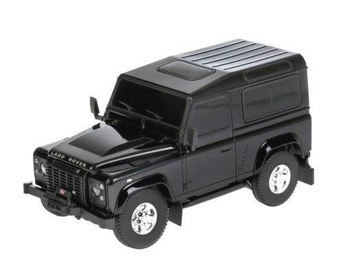 Land Rover Defender skala 1:24 Rastar 78500 samochód sterowany czarny