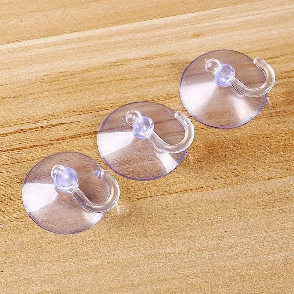 Haczyk wieszak na przyssawkę 3,5 cm 8 szt.