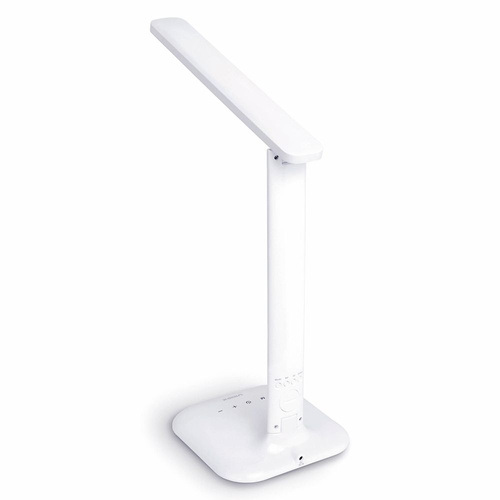 Lampa biurkowa LED ściemnialna VIDEX-LAMPA-BIURKOWA-RIO-BIAŁA