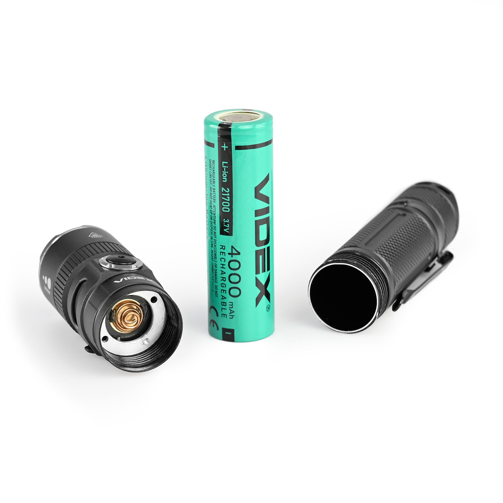 Latarka Videx LED 1500lm IP67 neutralna biel 5000k 6 trybów zasięg 230m