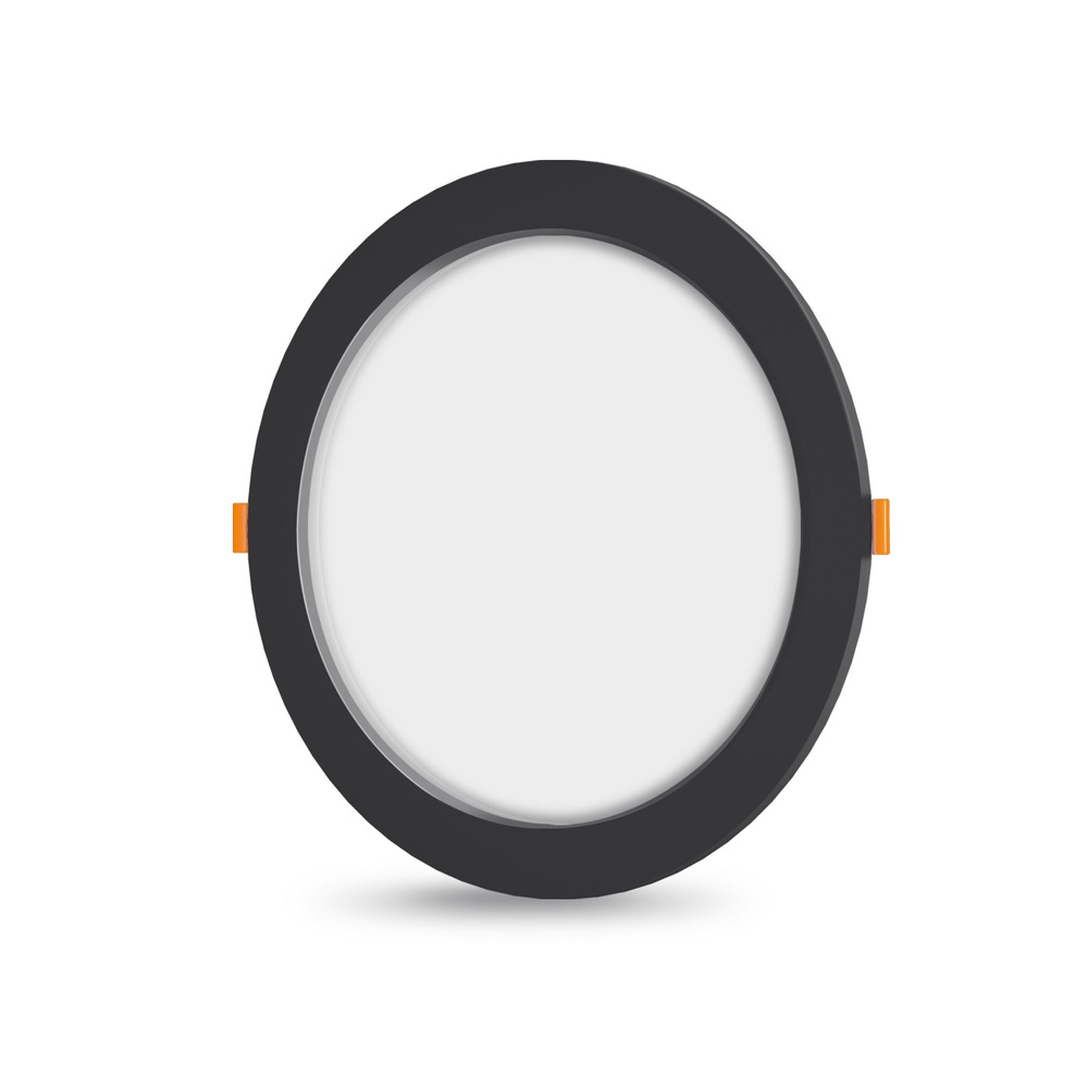 Oprawa wpuszczana LED VIDEX-DOWNLIGHT-LED-DLBR-124-BLACK-12W-NW