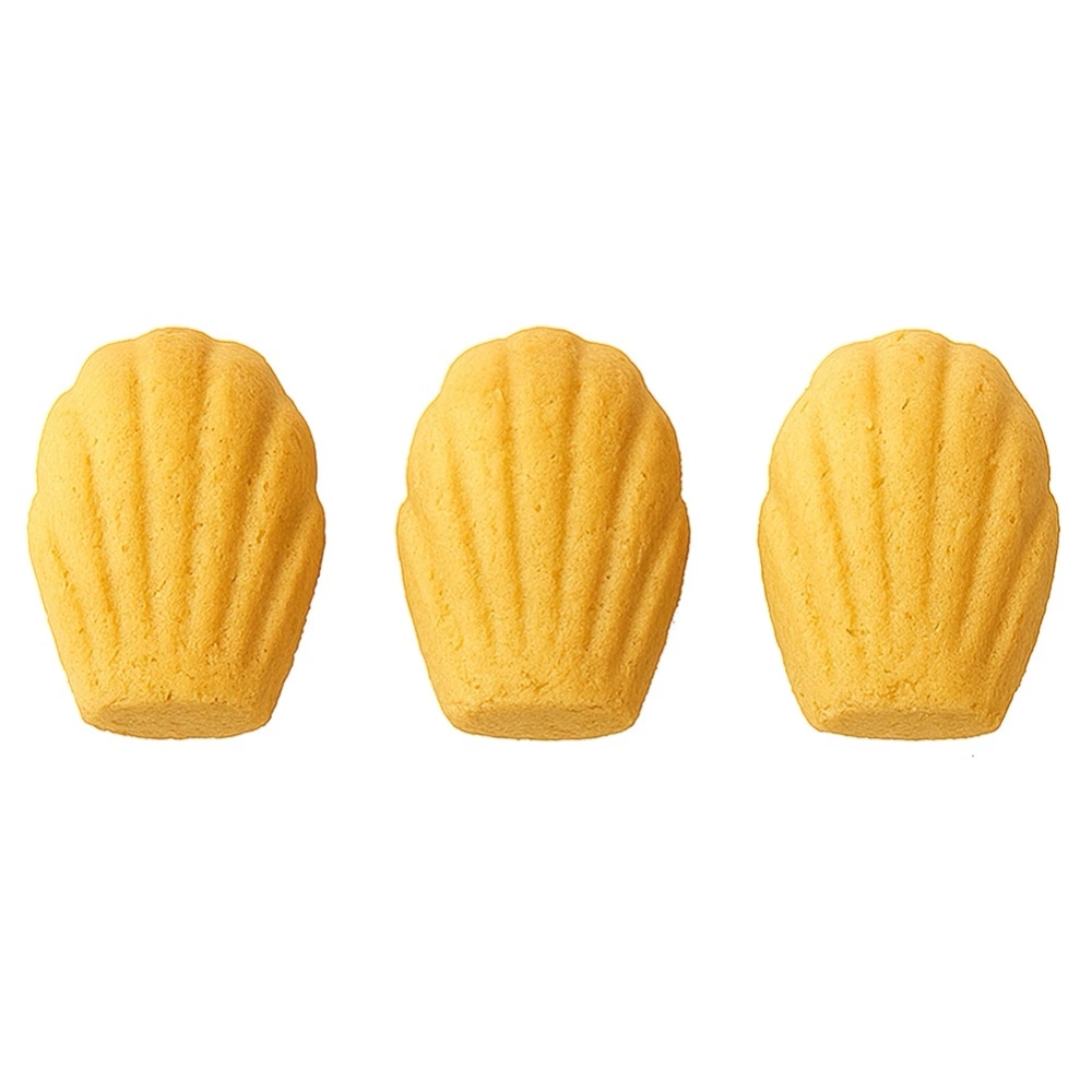 Forma do ciastek silikonowa beżowa muszelki 32x24,5 cm