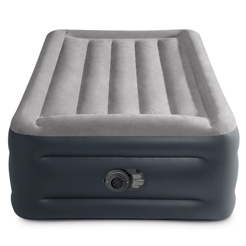 Materac Deluxe Pillow z wbudowaną pompką 99 x 191 x 42 cm INTEX 64132