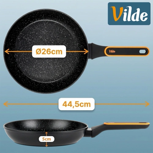 Patelnia granitowa TERRUNA 26 cm