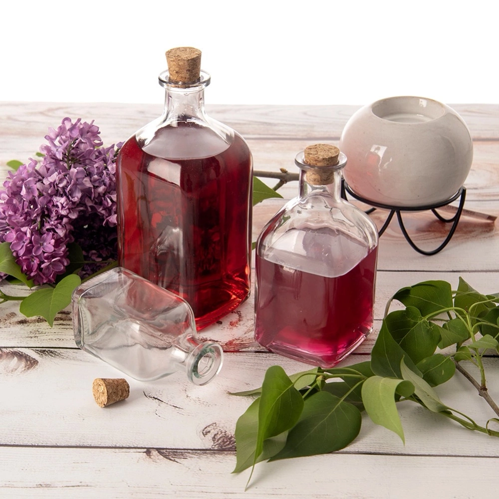 Butelka z korkiem szklana 270 ml