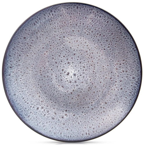 Talerz obiadowy płytki ceramiczny fioletowy GLAZE 27 cm