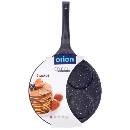 Patelnia do jajek granitowa 4 otwory GRANDE 27 cm