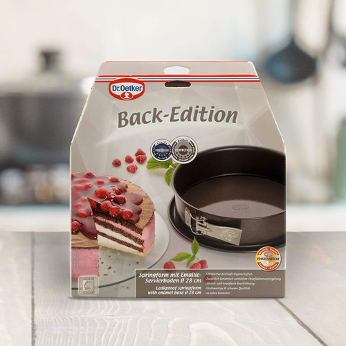 Forma do pieczenia z emaliowanym spodem, Ø28 cm Dr. Oetker