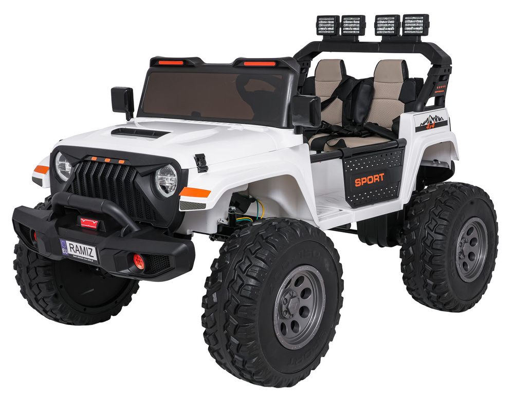 Pojazd Extreme Sport 4x4 Biały
