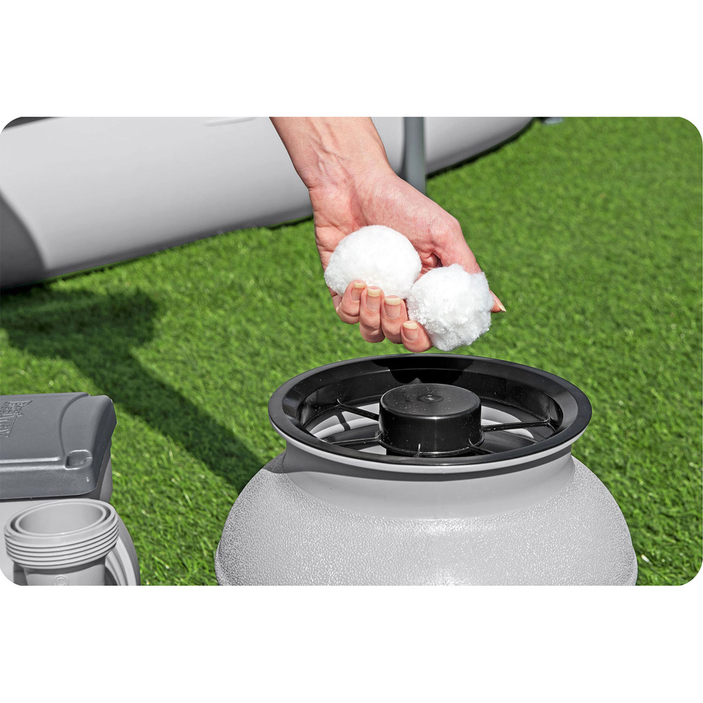 Pompa piaskowa do basenów + tabletki multifunkcyjne 6056 l/h Bestway 58497