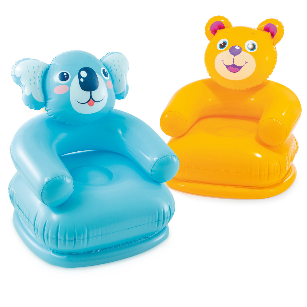 Fotelik dmuchany INTEX 68556 Niebieski Koala
