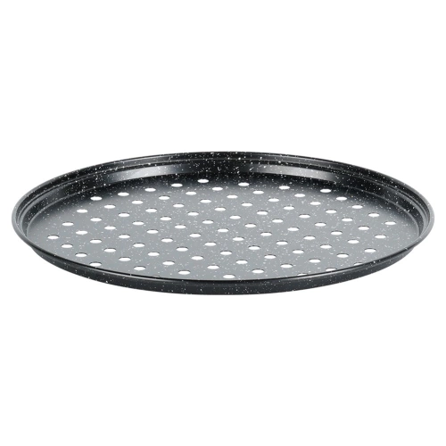 Forma do pizzy granitowa perforowana 28 cm