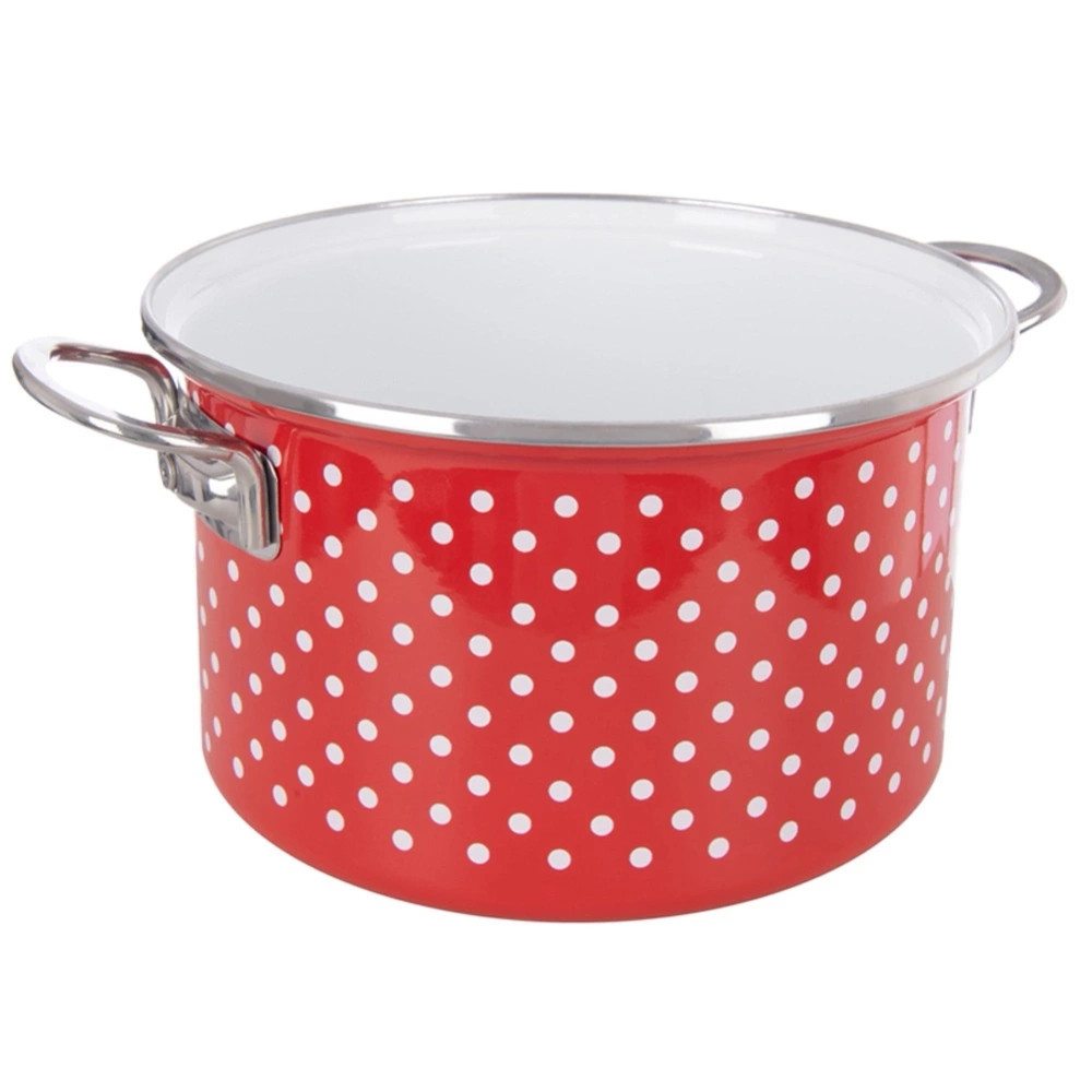 Garnek emaliowany TECKA 22 cm, 4 l