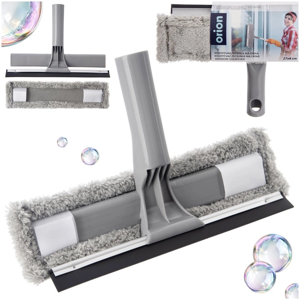 Mop do okien ze ściągaczką 2w1 CLEAN SYSTEM