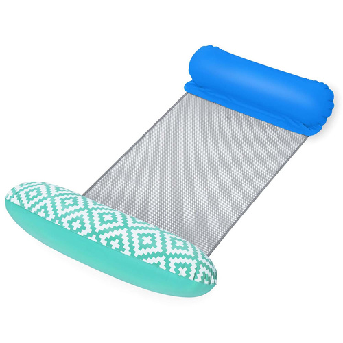 Bestway Fotel do pływania leżak hamak wodny Comfort Plush 145x87 cm 43555