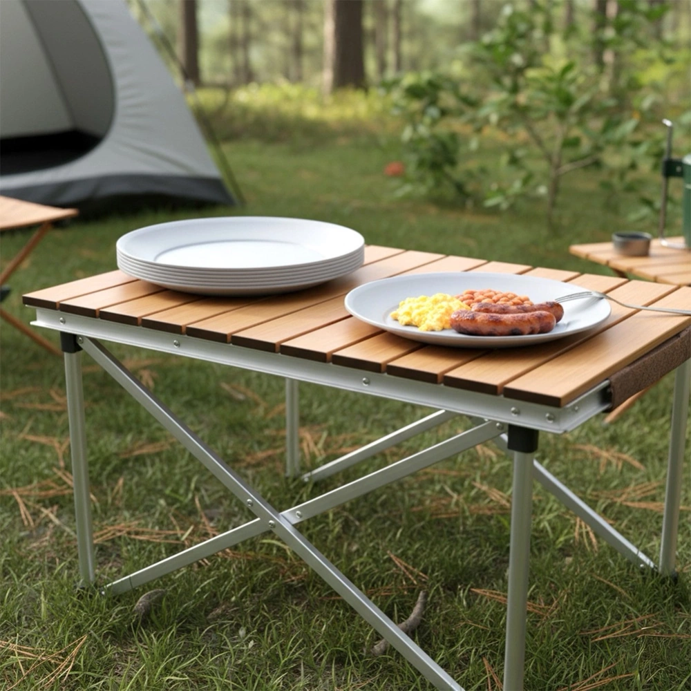 Talerze obiadowe płytkie plastikowe szare SANDY 23,5 cm 6 szt.