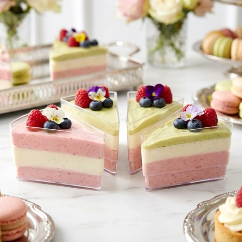 Pucharki na desery, przekąski 160 ml 4 szt.