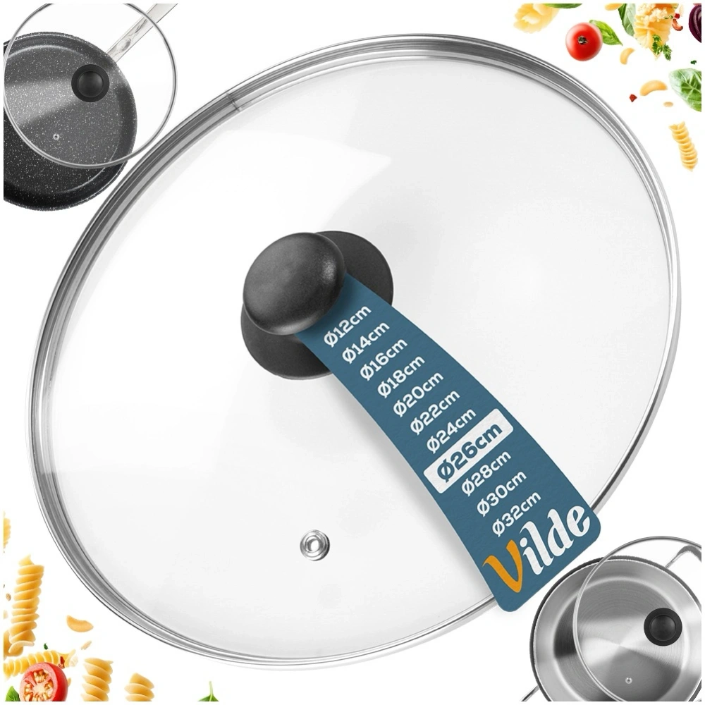 Pokrywka szklana 26 cm