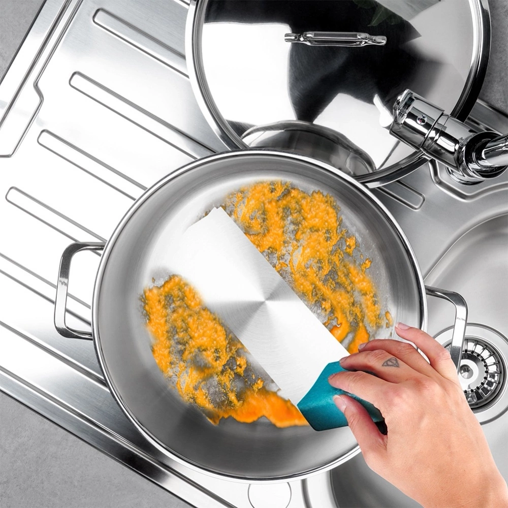 Garnek stalowy z pokrywką ANETT 30 cm, 8,5 l